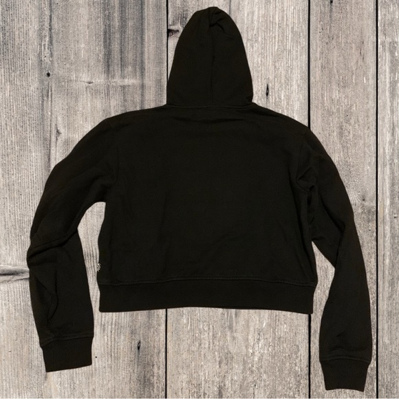 Vans Off The Wall Skater Check Board Cropped Crop Hoodie Scene Emo Thrasher - Picture 4 of 6